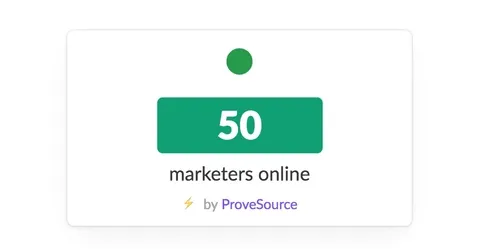 Live Social Proof: Show off How Many People Are on Your Website! 😎