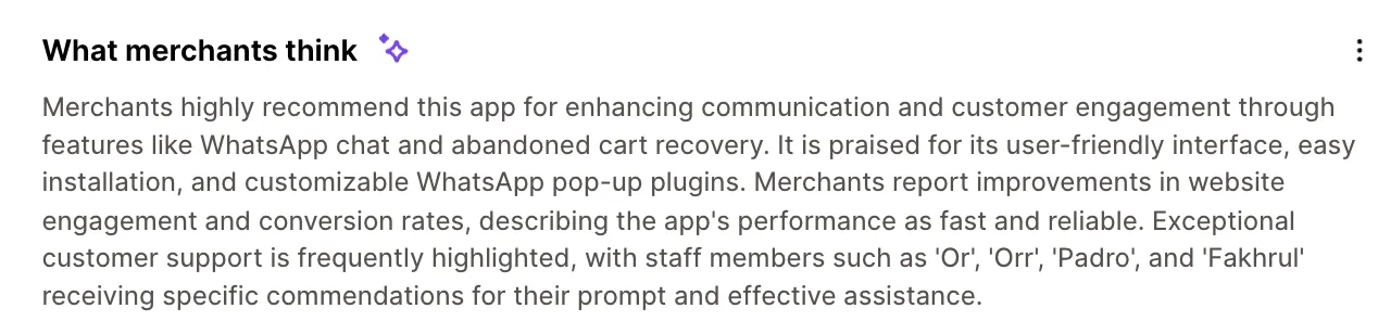 Dondy shopify app store review summary