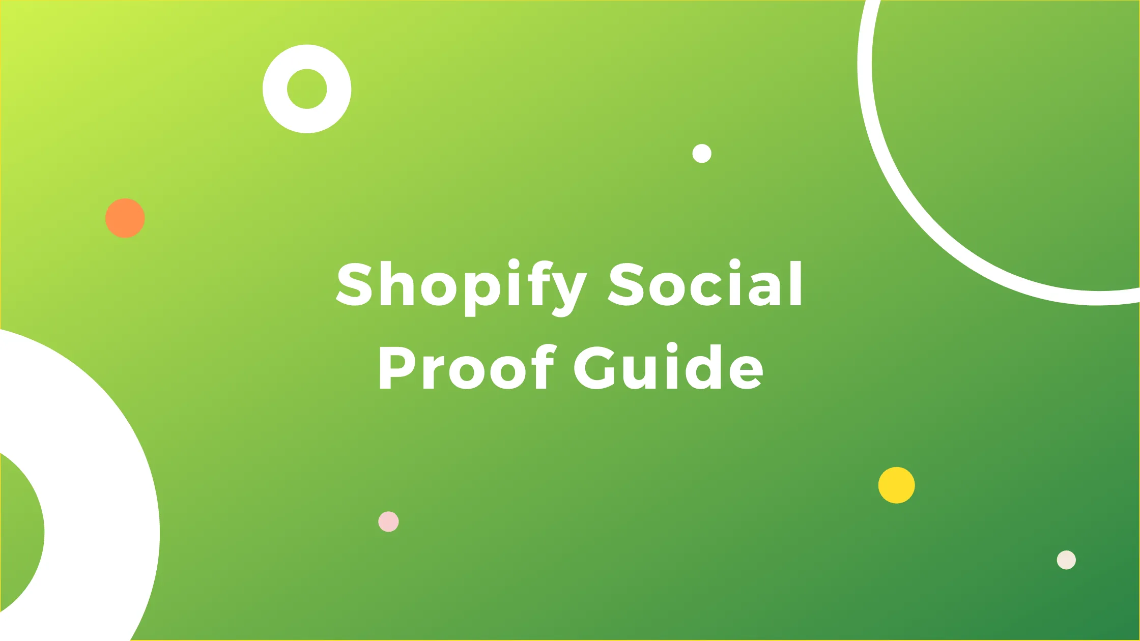 Shopify Social Proof Cover 2