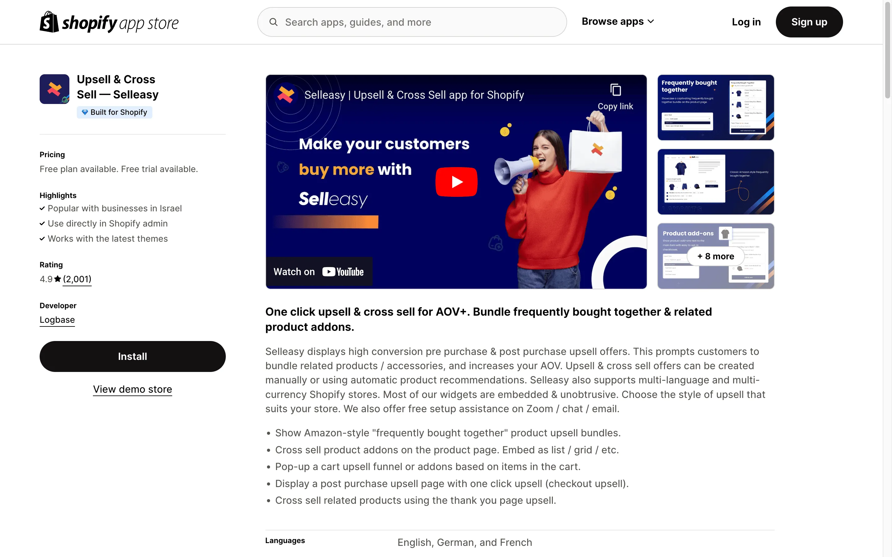 boost sales with the Selleasy Shopify app