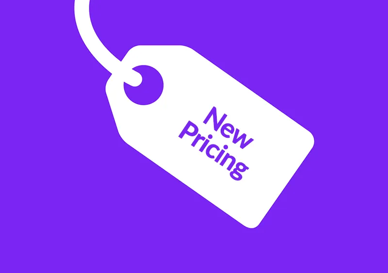 We’re adjusting pricing on January 1st, 2020
