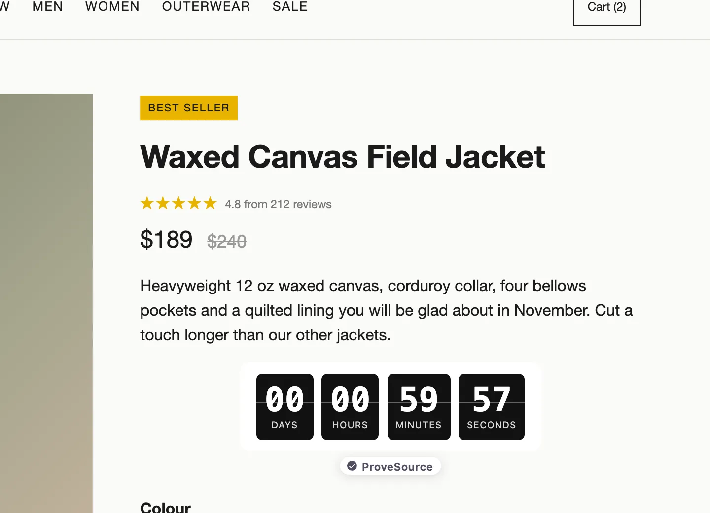 Countdown Timer demo