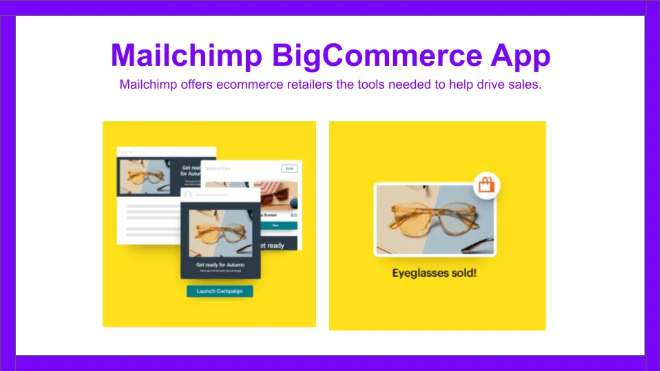 Mailchimp bigcommerce app