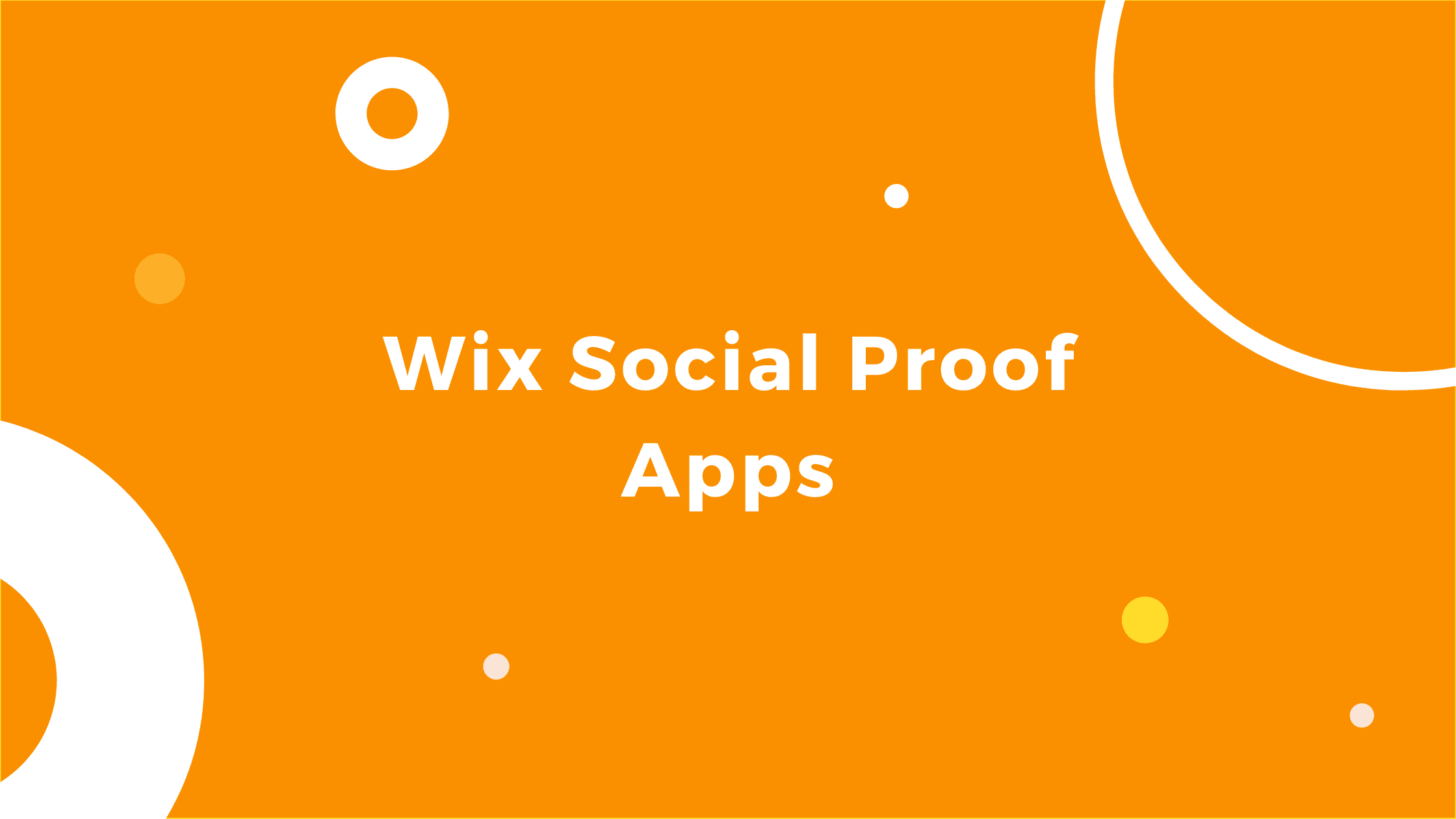 Smart Social Icons, Wix App Market
